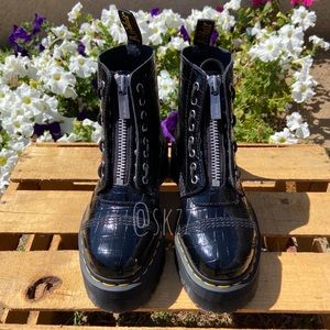Dr Martens Croc Embossed Sinclair Boots